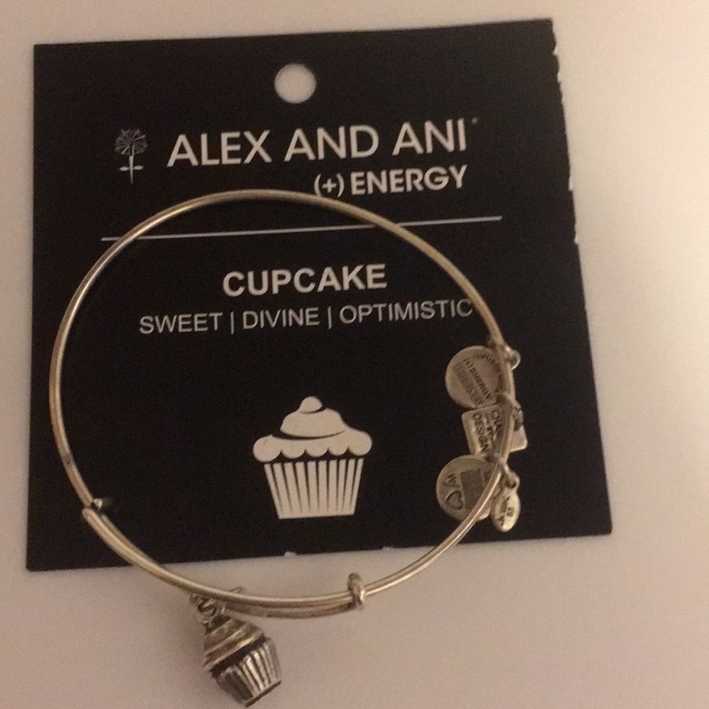 Alex and Ani cupcake bracelet